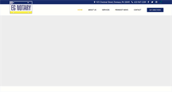 Desktop Screenshot of egnotary.com